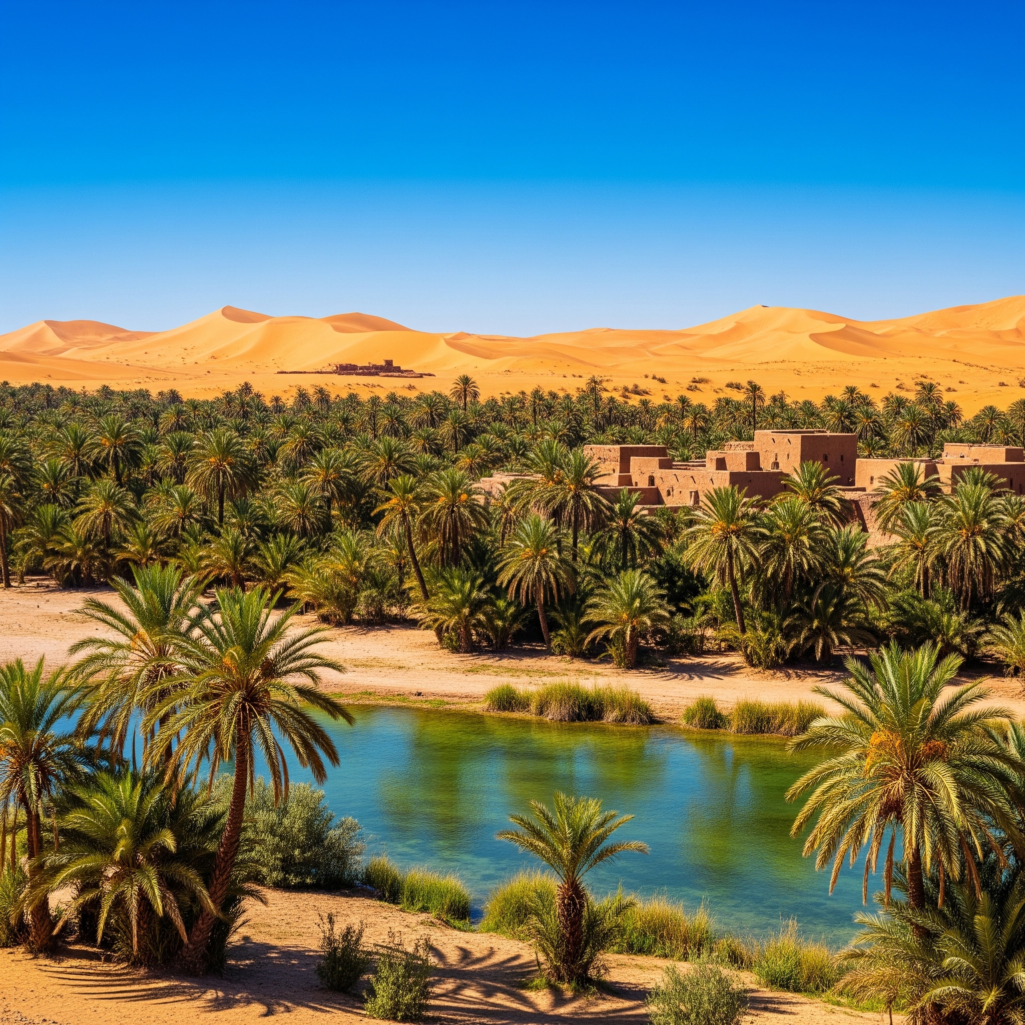 Voyage au Cœur des Oasis Tunisiennes : L'Art Subtil de l'Eau et de la Vie en Plein Désert